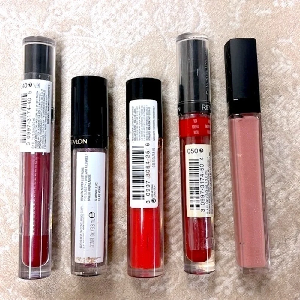 Brand New Revlon Lip Lot Colorstay Ultimate Liquid Lipstick Shimmer Shine Gloss